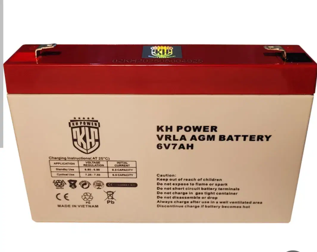 باتری 6 ولت 7 امپر KH پاور|قطعات و لوازم جانبی رایانه|تهران, دردشت|دیوار