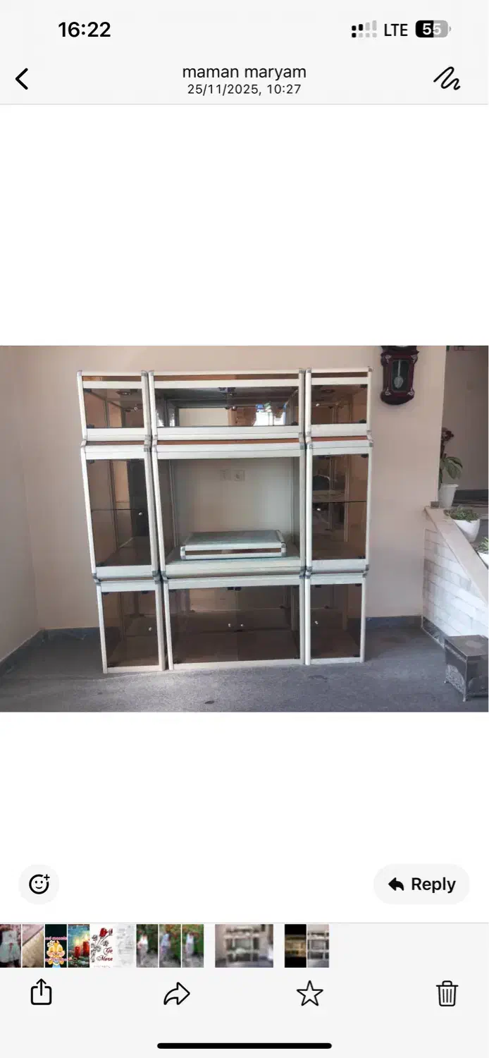 ویترین و میز تی وی|بوفه، ویترین، کنسول|ساری, |دیوار