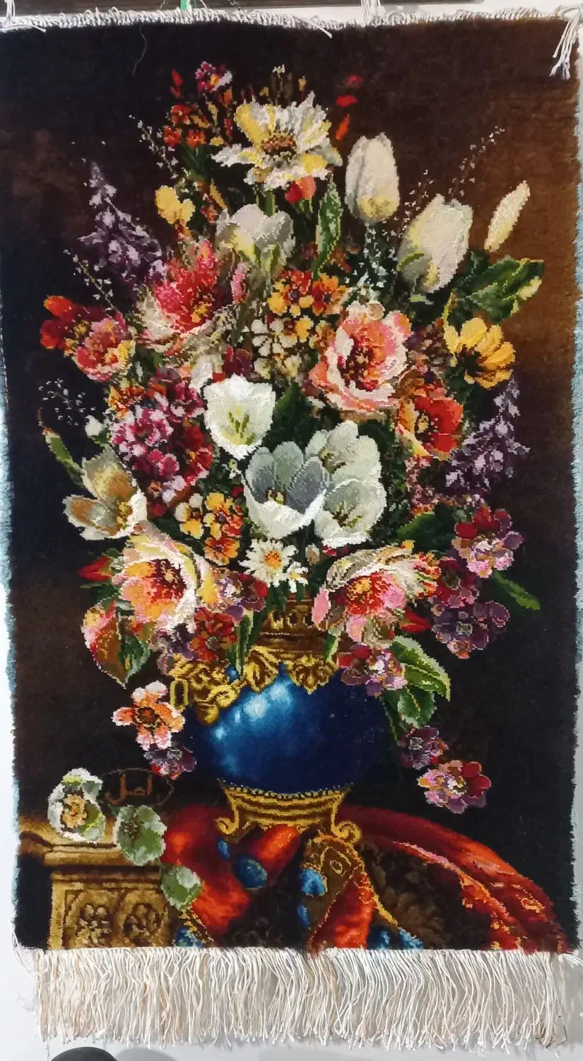 تابلو فرش  دستبافت  ابریشم|تابلو فرش|تبریز, |دیوار