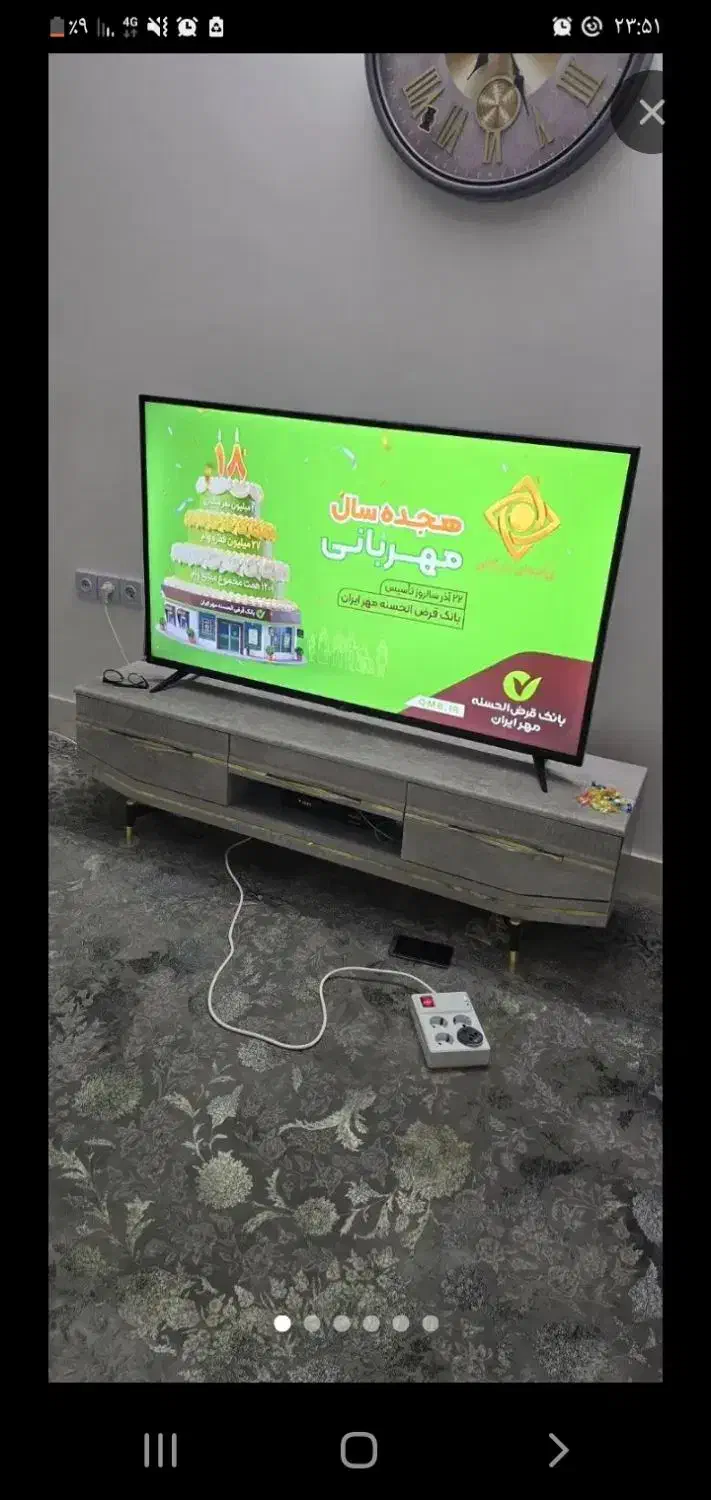 تلویزیون ۵۰اینج ال ا دی مارک تی سی ال|تلویزیون و پروژکتور|همدان, |دیوار