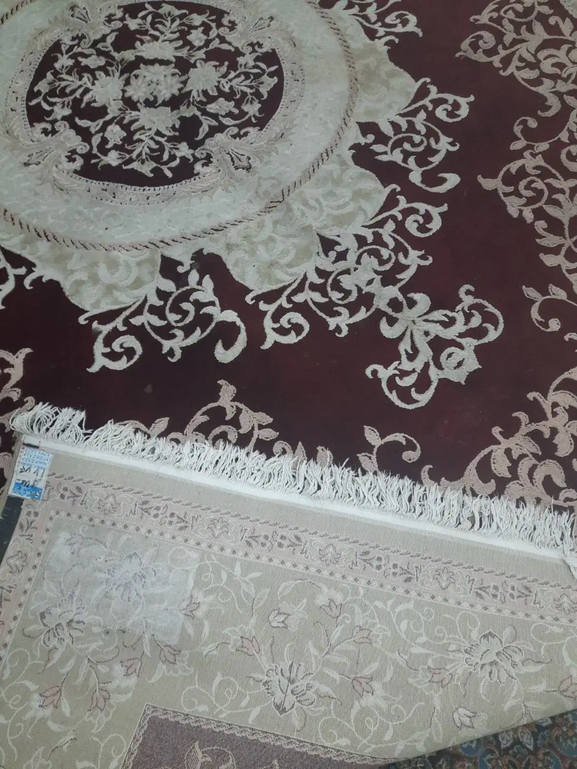 ۲ تخته فرش ۷۰۰ شانه با تراکم بالا ست هم|فرش|قم, زنبیل آباد|دیوار