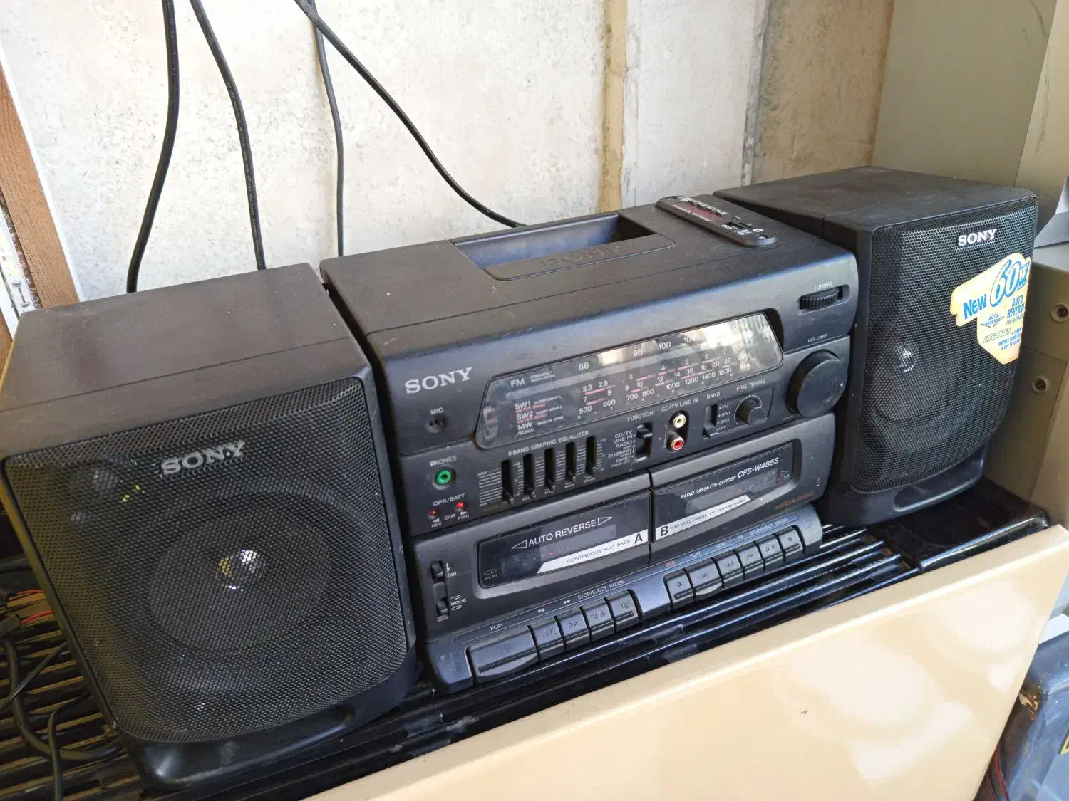 ضبط سونی بلوتوثی شده|سیستم صوتی خانگی|گلپایگان, |دیوار