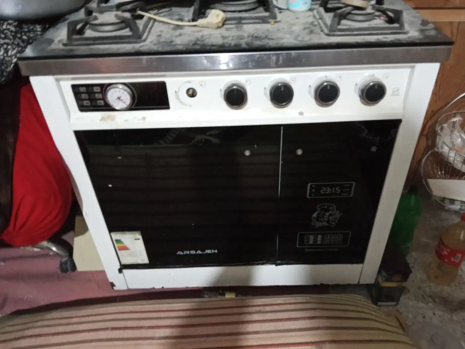 گاز پنج شعله طرح فر|اجاق گاز و لوازم برقی پختوپز|کلاله, |دیوار