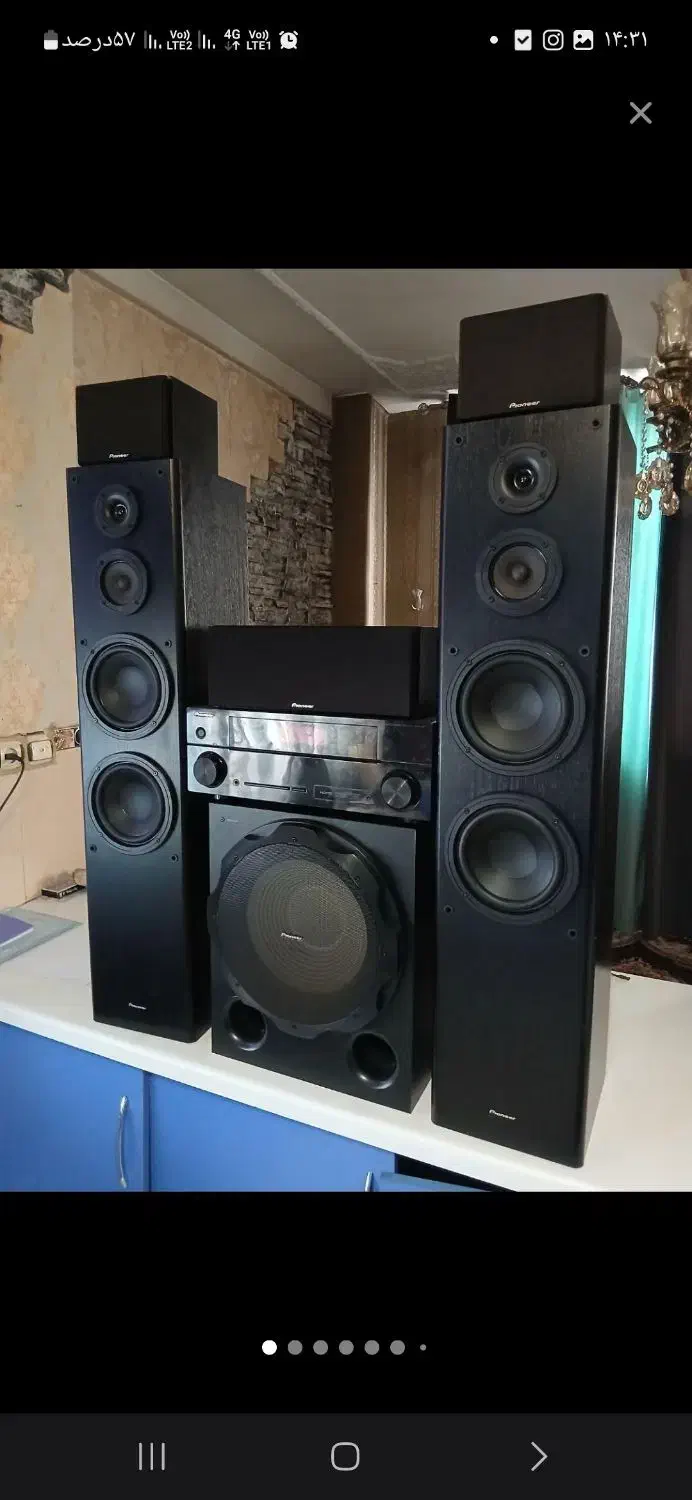 سیستم وسینما خانگی پایونیر|سیستم صوتی خانگی|تهران, جیحون|دیوار