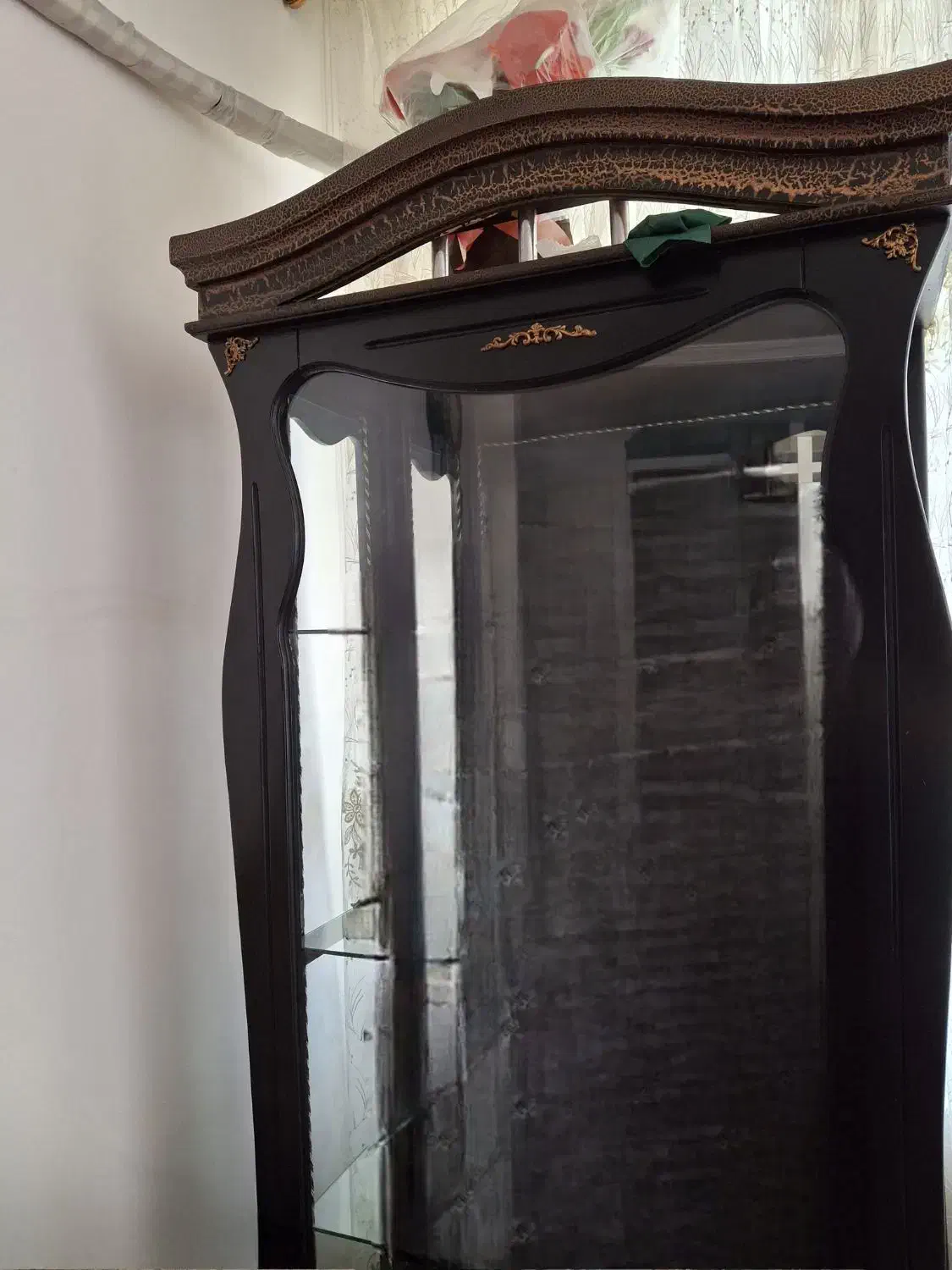 بوفه‌۳طبقه‌پشت‌آینه|بوفه، ویترین، کنسول|بناب, |دیوار