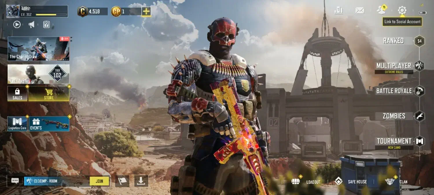 اکانت‌کالاف‌لول ۳۱۲‌فوری|کنسول، بازی ویدئویی و آنلاین|تاکستان, |دیوار