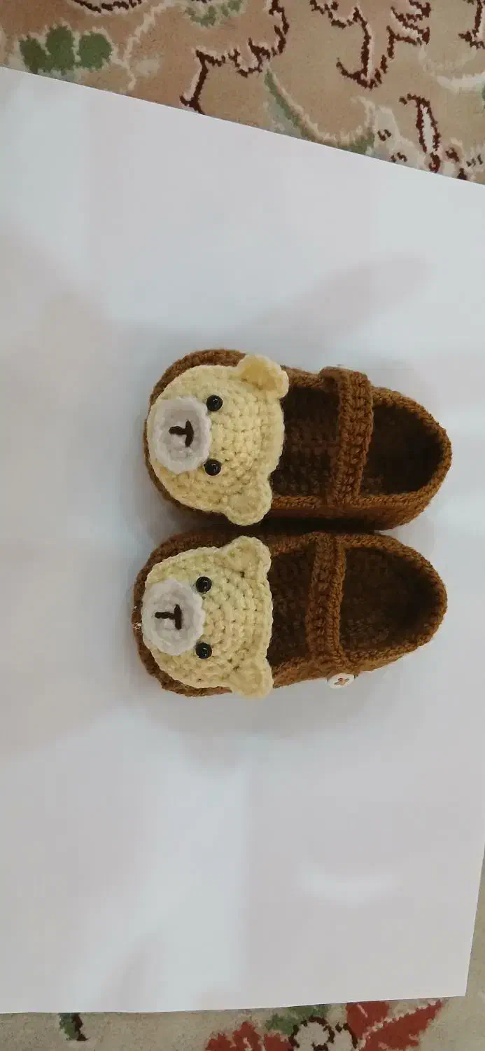 بافتنیهای دست باف با قلاب|کفش و لباس بچه|مهریز, |دیوار