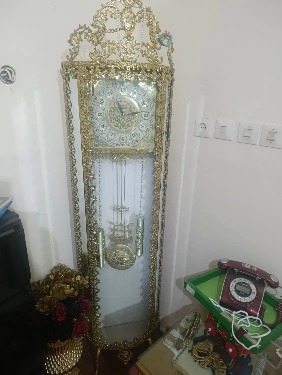 ساعت ایستاده برنز|ساعت دیواری و تزئینی|تبریز, |دیوار