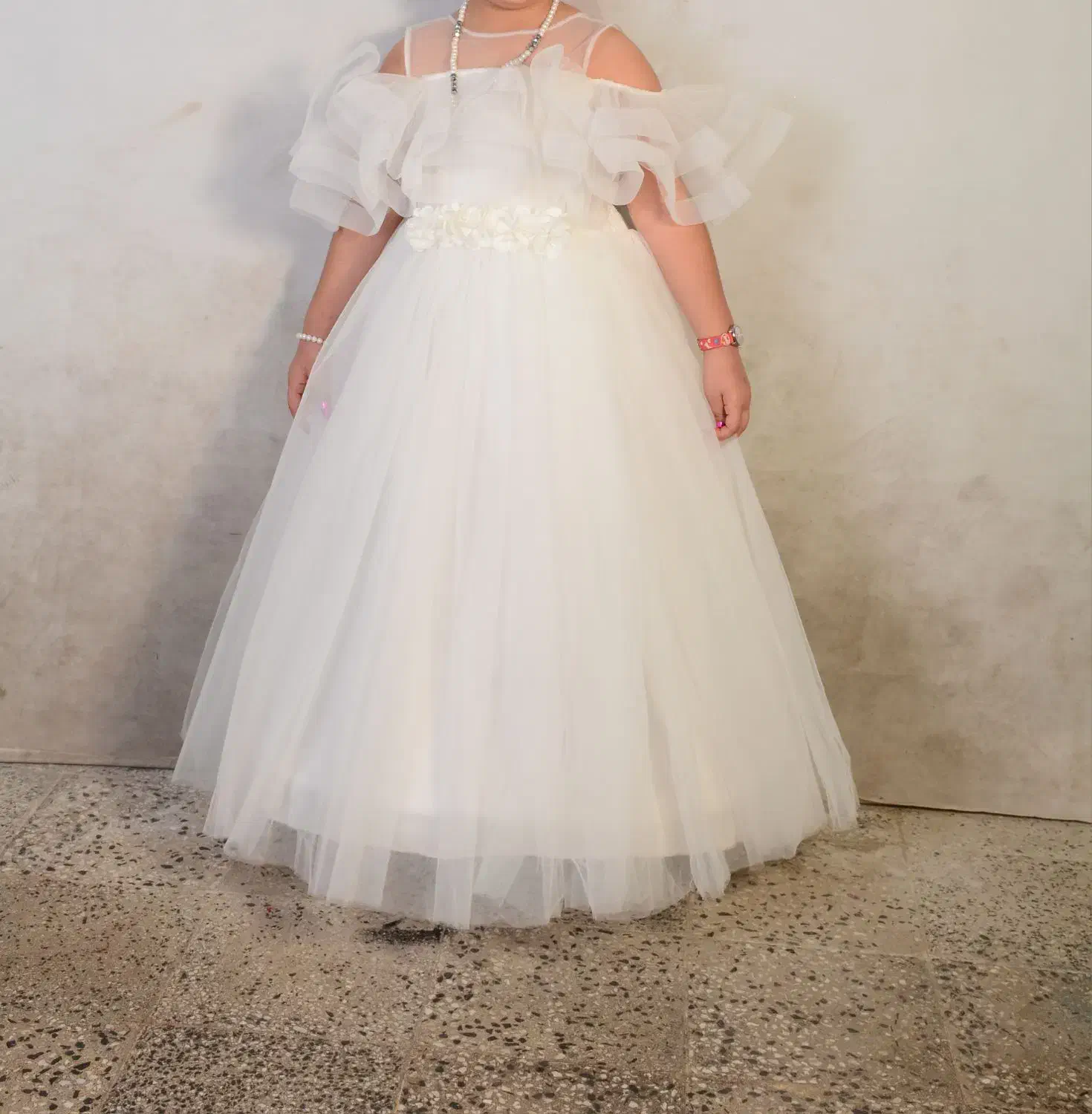 لباس عروس دخترانه|لباس|صحنه, |دیوار