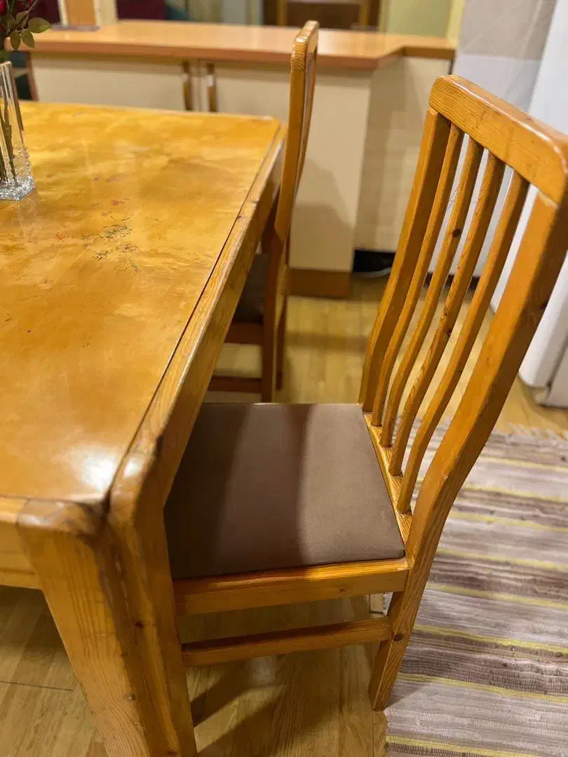 میز نهارخوری نراد|میز و صندلی غذاخوری|بابلسر, |دیوار