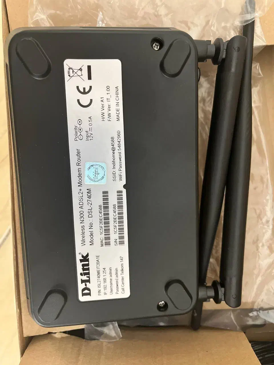 مودم D-Link DSL-2740M|مودم و تجهیزات شبکه|تهران, فردوسی|دیوار