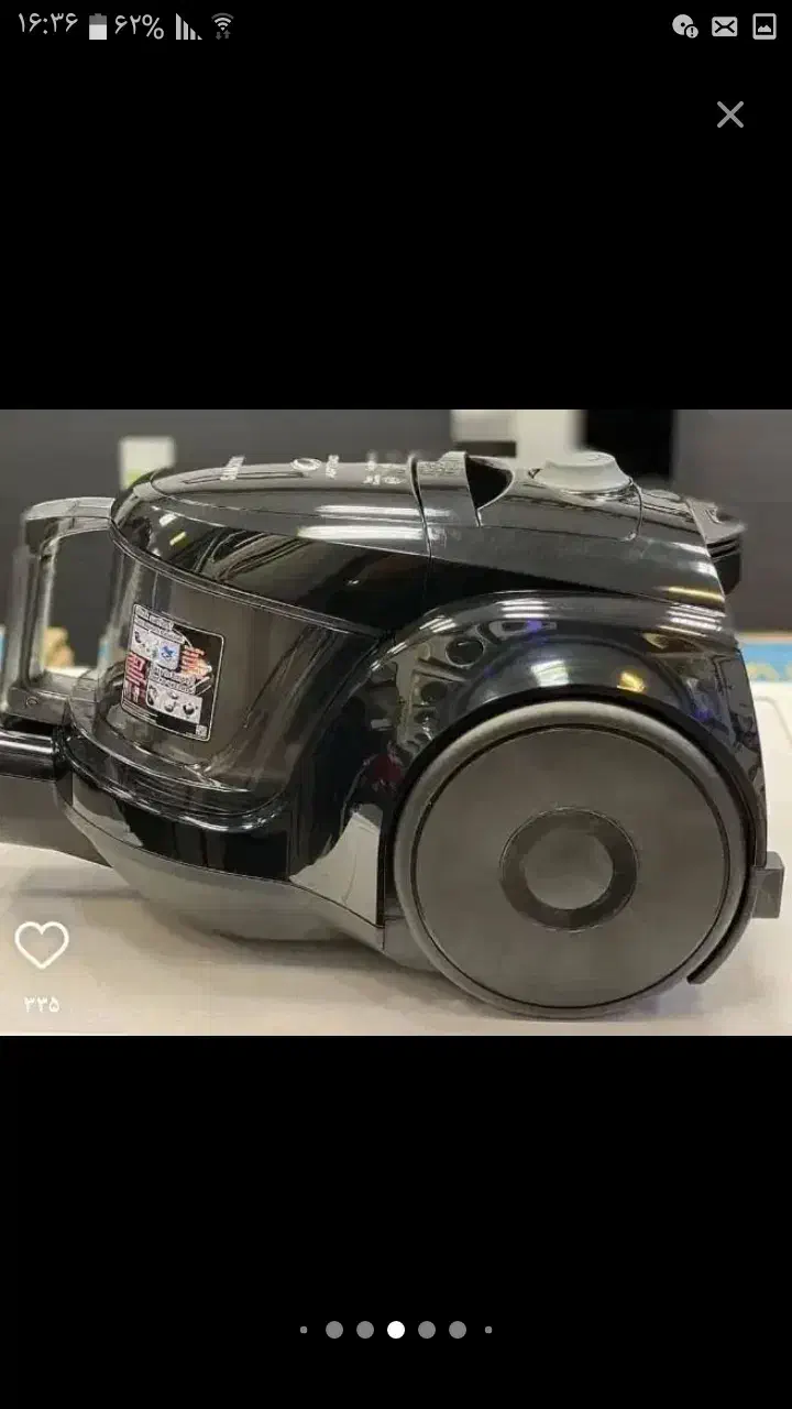 جاروبرقی سامسونگ بدونه کیسه مخزن داراصل ویتنام.|جاروبرقی، جارو شارژی، بخارشو|اراک, |دیوار