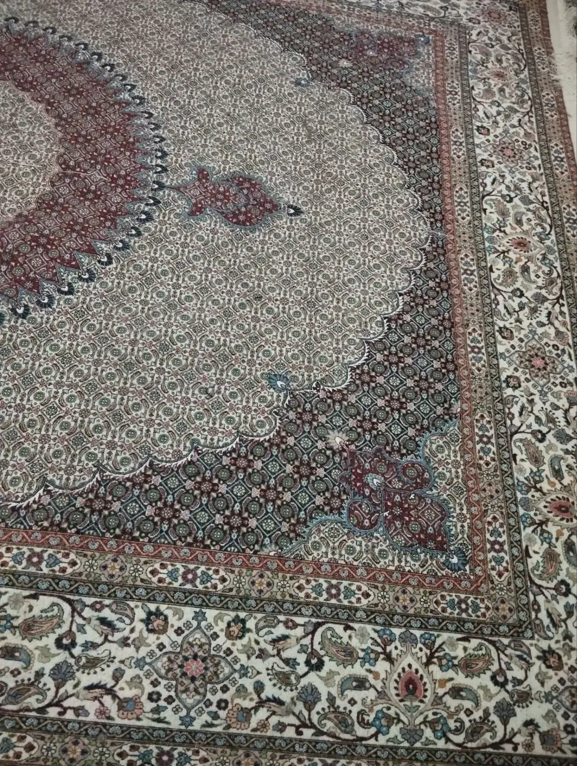 فرش ۱۲متری دستباف|فرش|درح, |دیوار