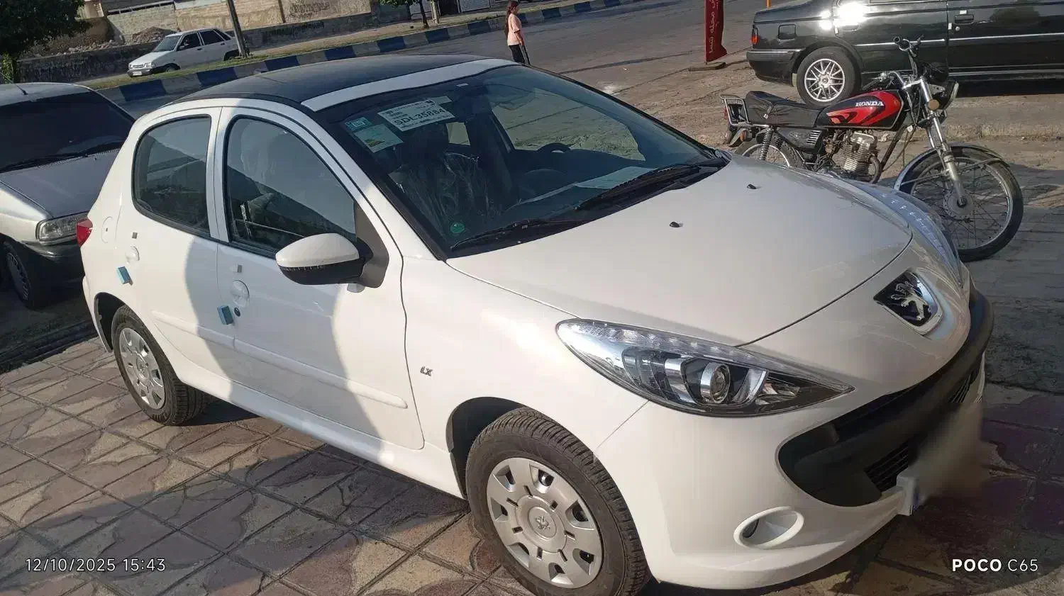 پژو207موتورtu5pصفرسقف شیشه|خودرو سواری و وانت|کوه چنار, |دیوار