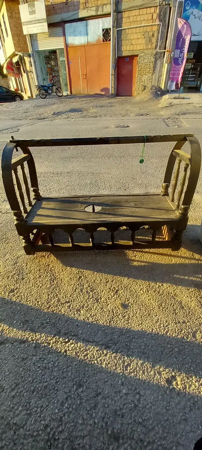 گهواره چوب نراد|تخت و سرویس خواب|گرگان, |دیوار