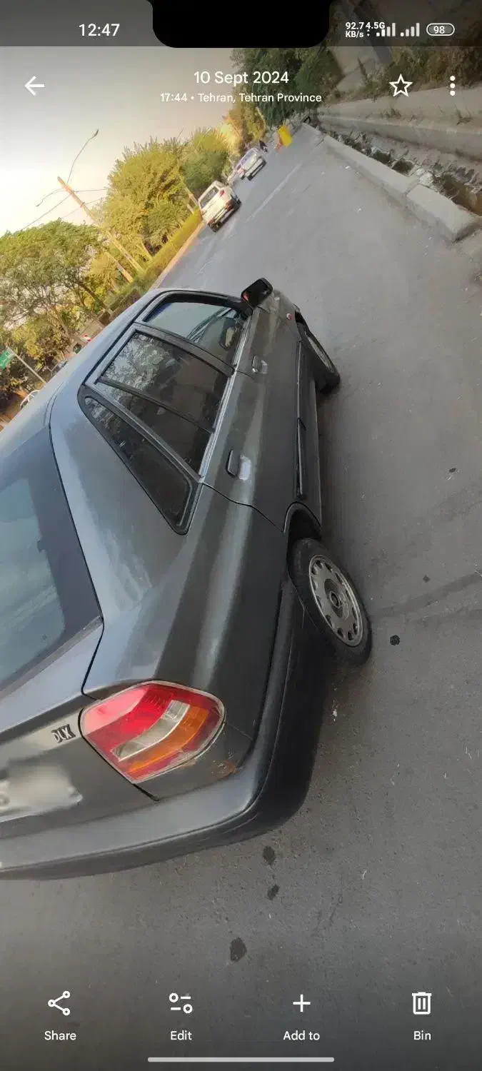 پراید۱۴۱ فروش یا معاوضه با ۲۰۶|خودرو سواری و وانت|تهران, شادآباد|دیوار