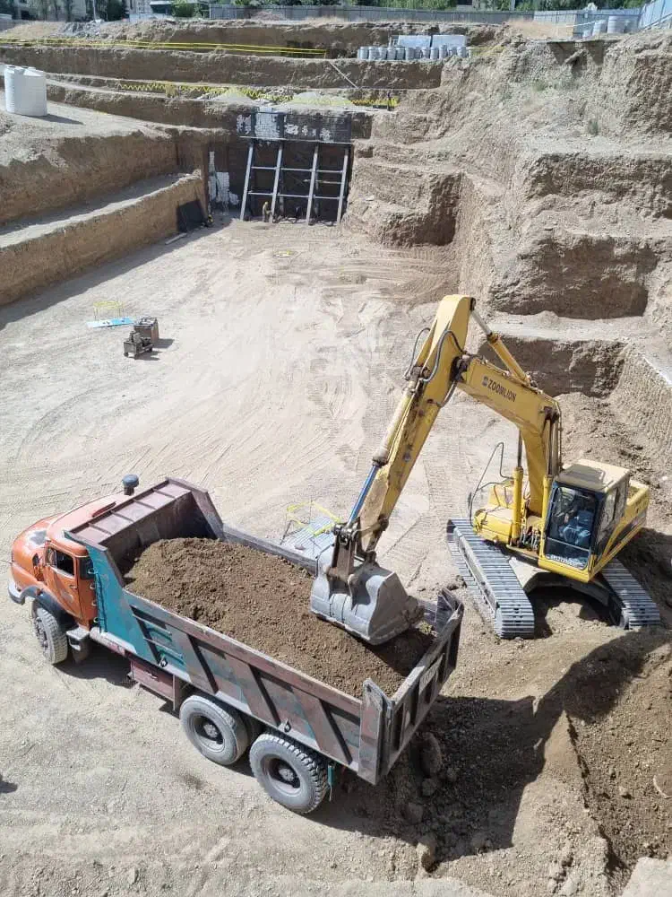 خاکبرداری بیل لودر نخاله خاک ماسه شهریار کل استان|خدمات حمل و نقل|کرج, باغستان|دیوار