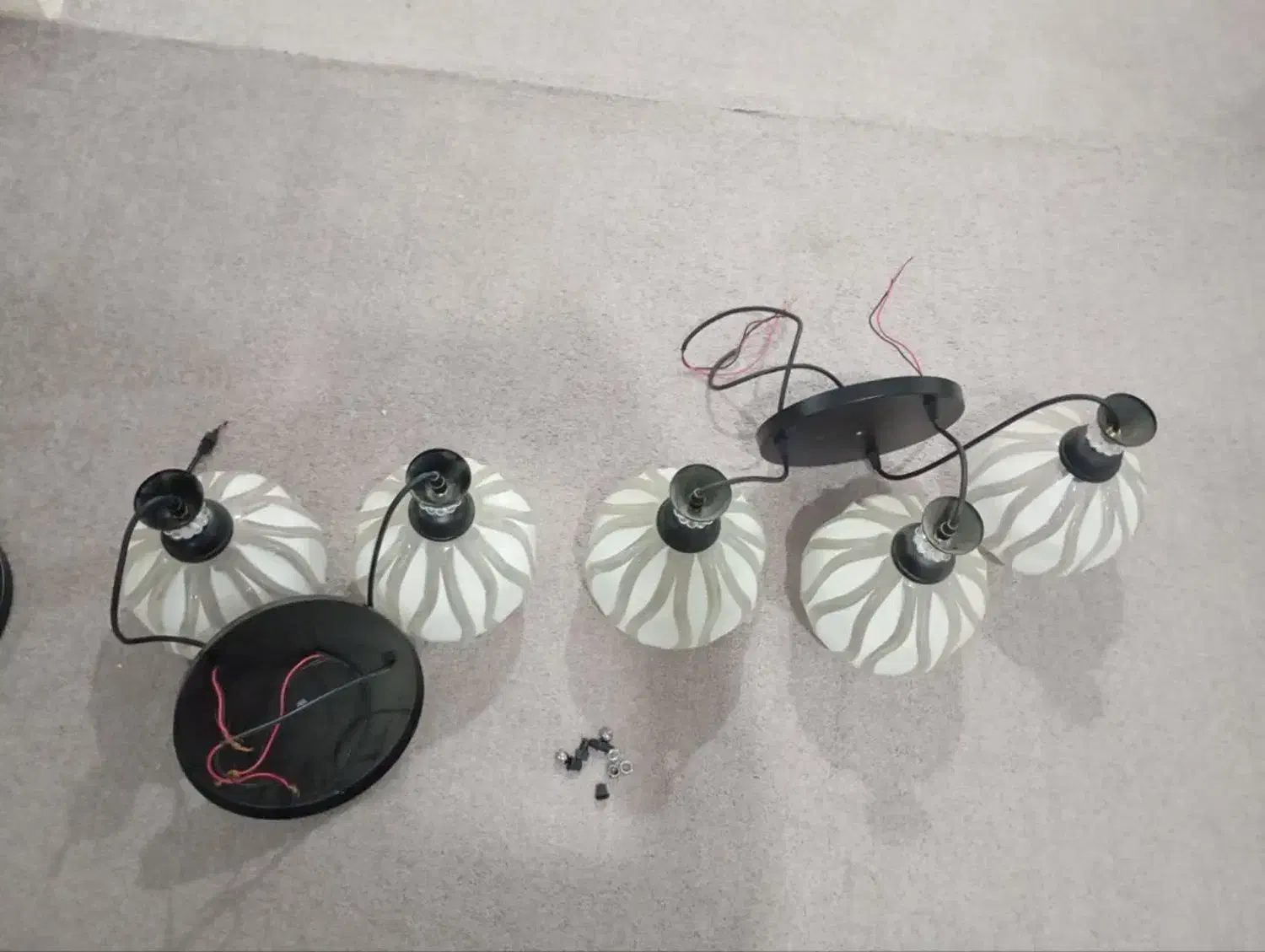 فروش لوستر اویز|لوستر و چراغ آویز|فولادشهر, A6|دیوار