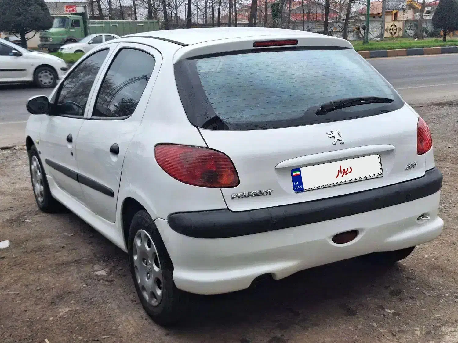 ۲۰۶ تیپ ۵ مدل ۹۳|خودرو سواری و وانت|لاهیجان, گلستان|دیوار