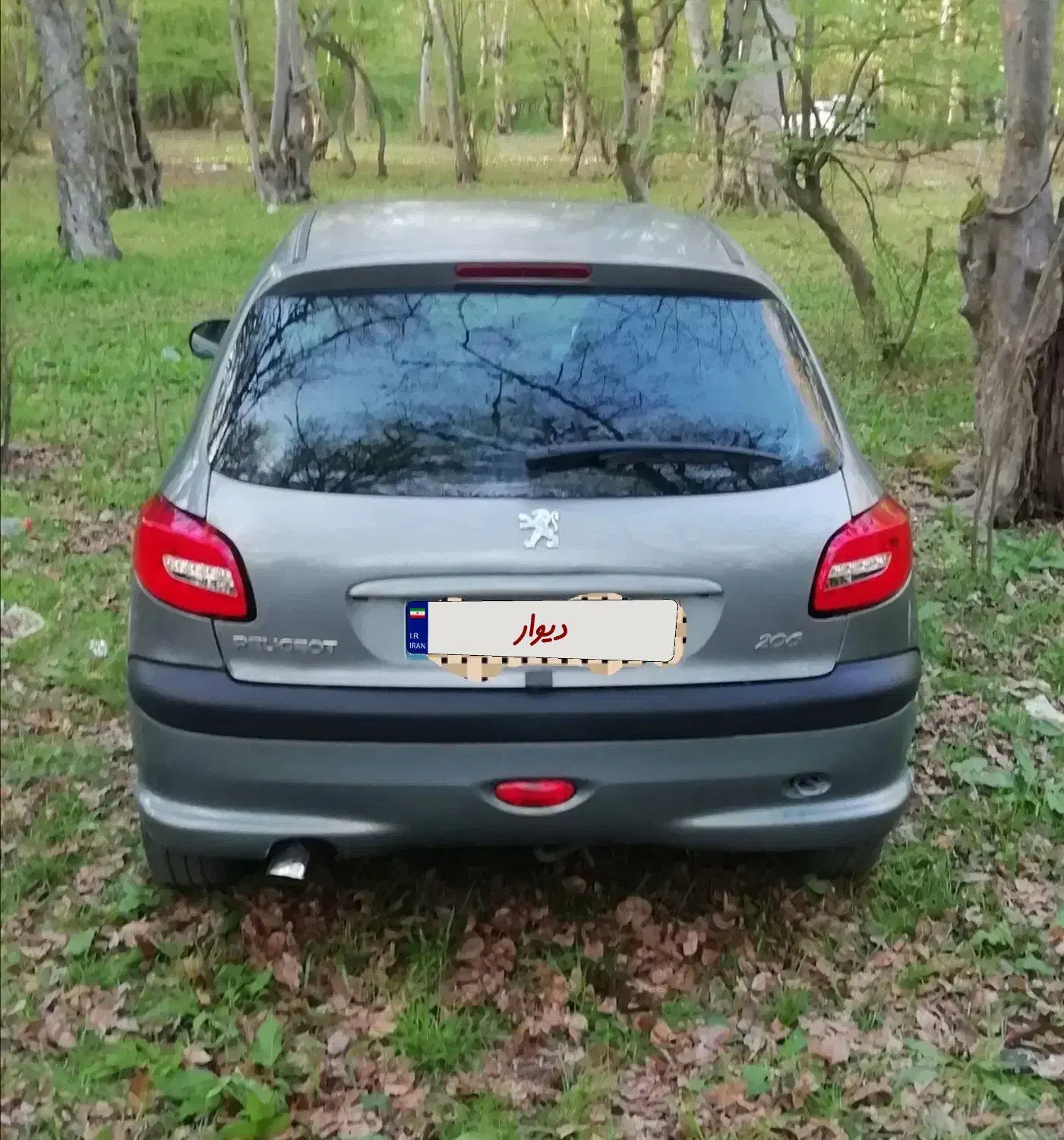 206تیپ2مدل 89سانروف دار|خودرو سواری و وانت|ری, جوانمرد قصاب|دیوار