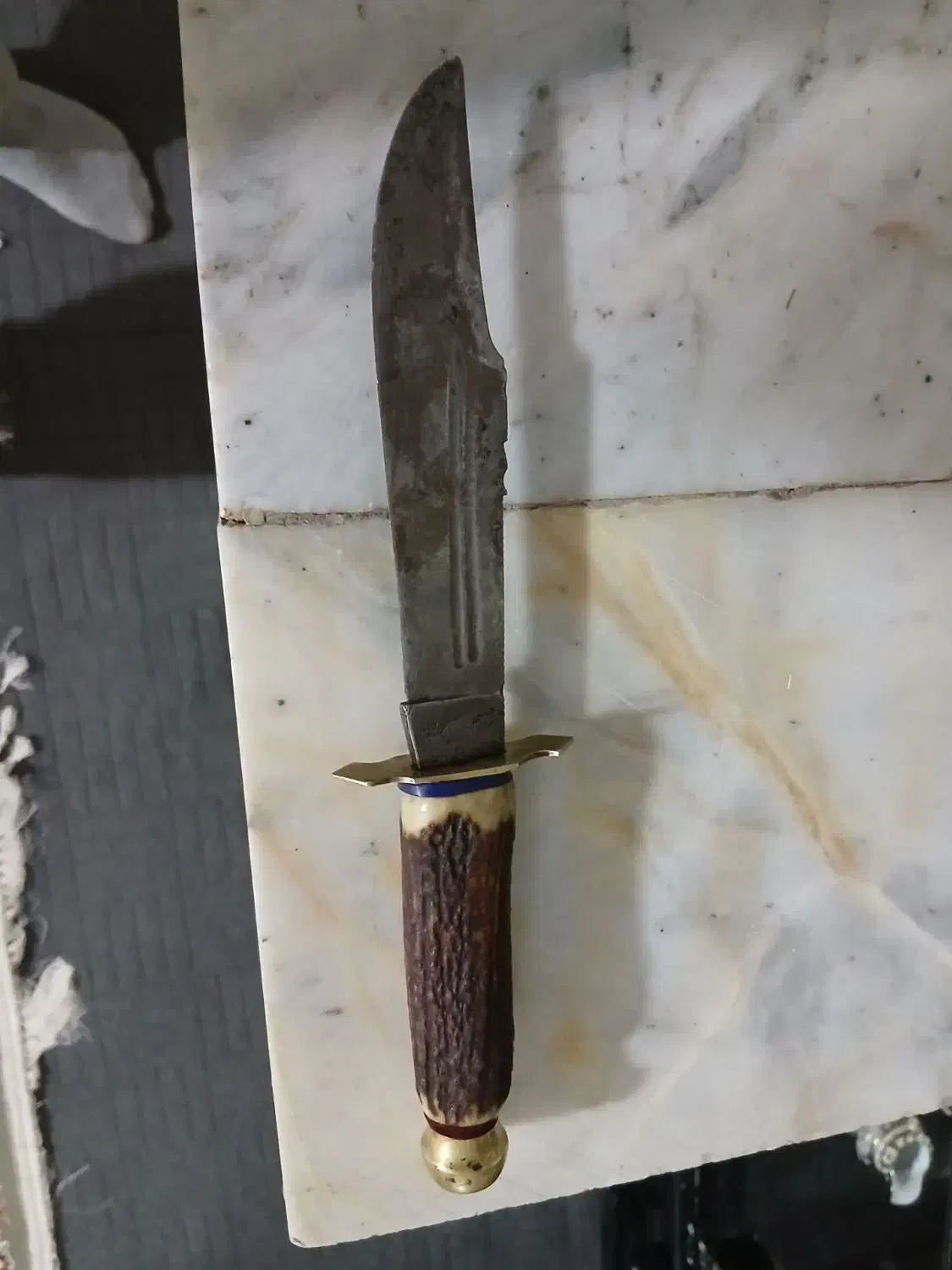 چاقو قدیمی رحیم بهشتی|کلکسیون اشیاء عتیقه|قزوین, |دیوار