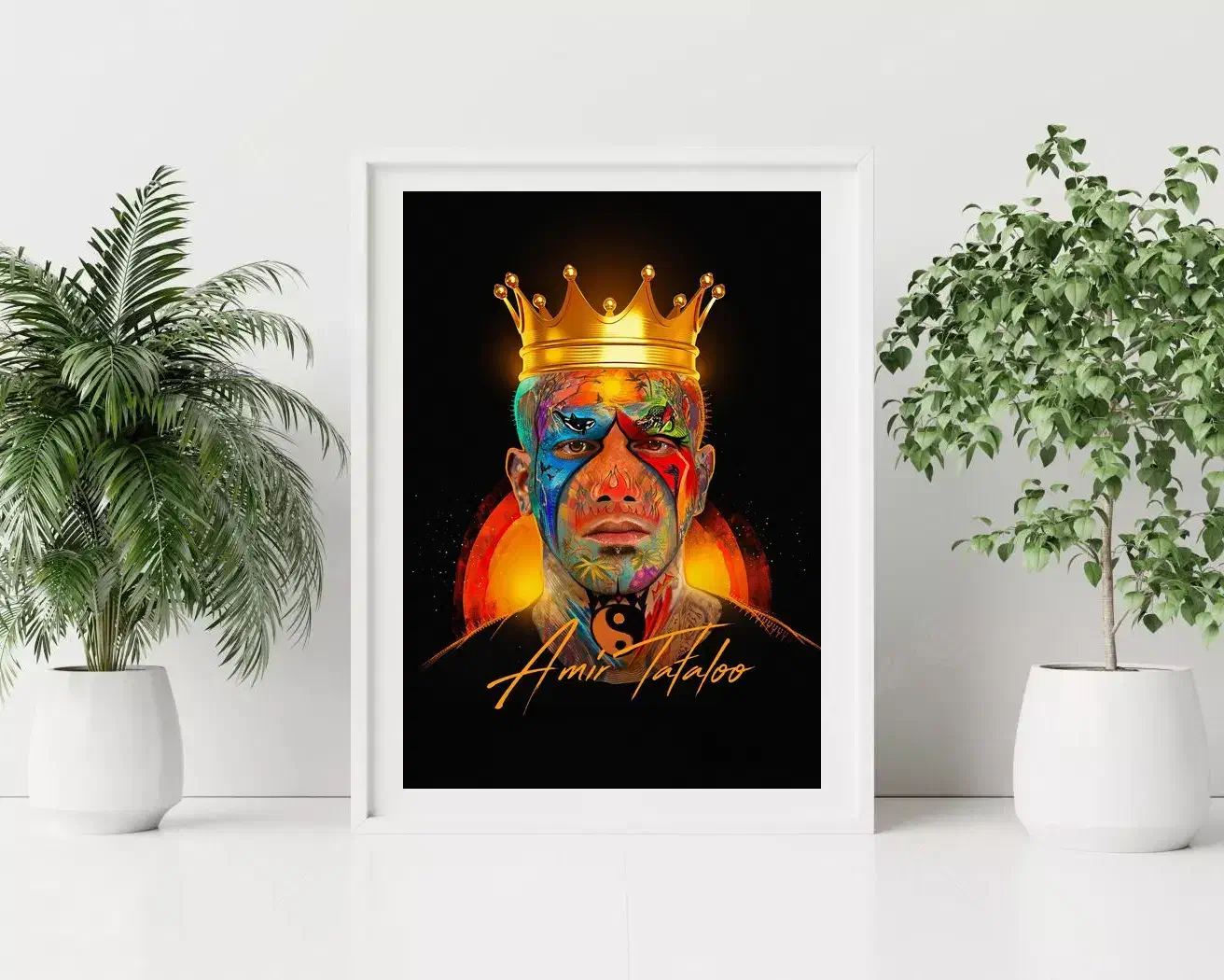 قاب عکس از سایز ۱۳.۱۸ تا ۴۰.۶۰ سفید و مشکی|تابلو، نقاشی، عکس|اندیشه, اندیشه فاز ۳|دیوار