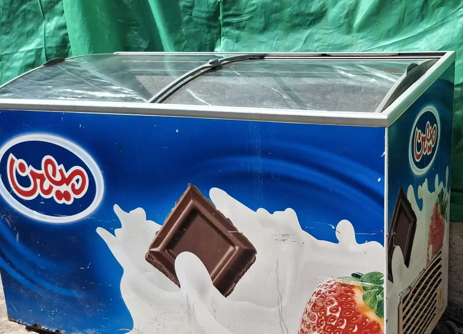 یخچال خوابیده|یخچال و فریزر|خمام, |دیوار