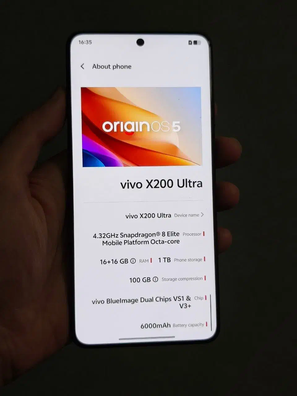 ویوو Vivo X200 ultra حافظه 1 ترا|موبایل|تهران, زعفرانیه|دیوار