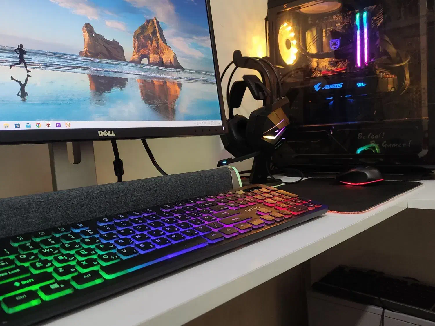 کیس گیمینگ|رایانه رومیزی|قم, نخودی|دیوار