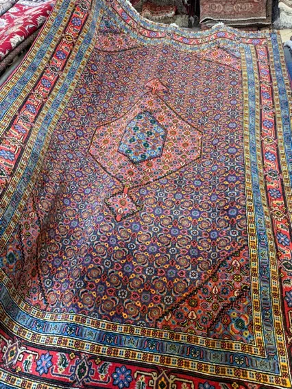 جفت فرش ۶ متری نقشه ماهی درحد|فرش|تهران, پرواز|دیوار