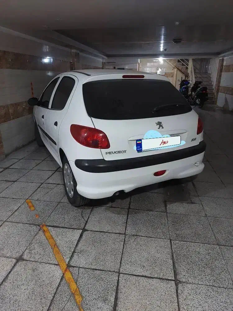 فروش ۲۰۶ ۱۴۰۱ خانگی|خودرو سواری و وانت|اهواز, ۳۰ متری|دیوار