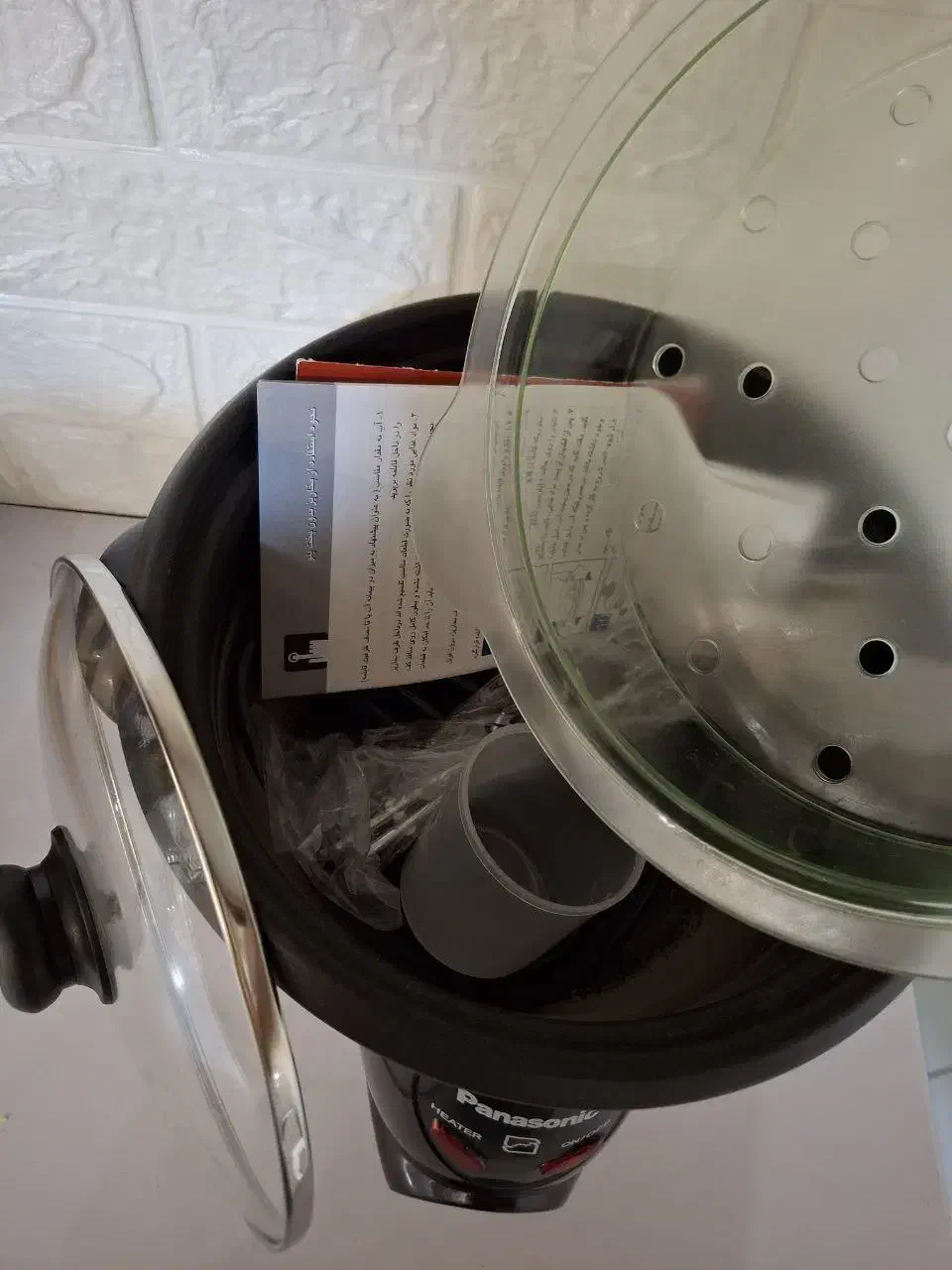 پلوپز بخارپز پاناسونیک|اجاق گاز و لوازم برقی پخت‌وپز|فولادشهر, A4|دیوار