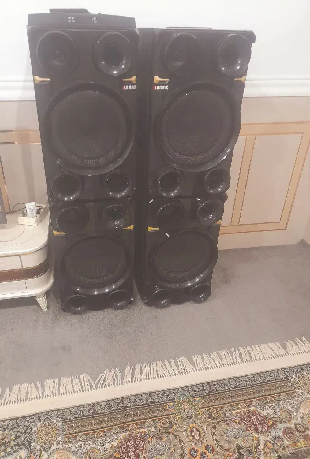 اسپیکر فوق حرفه ایی با کیفیت بالا و دارای رقص نور|سیستم صوتی خانگی|زابل, |دیوار