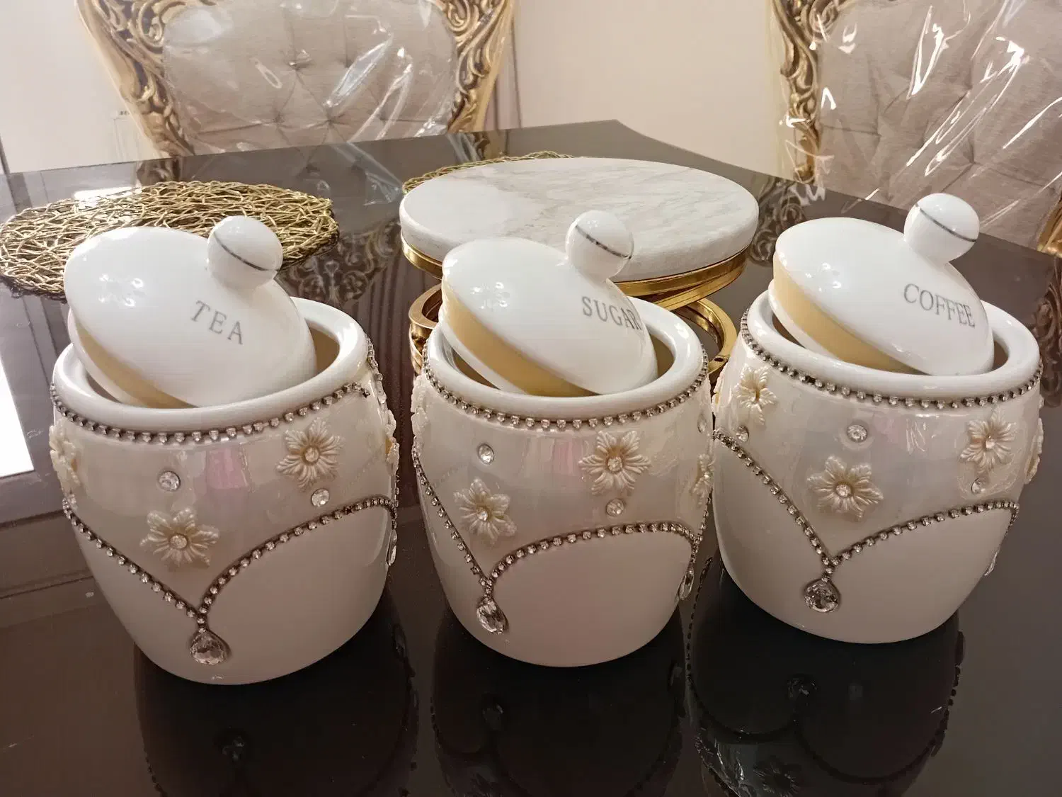 پاسماوری جای قهوه چای شکر|ظروف سرو و پذیرایی|پردیس, فاز ۱|دیوار