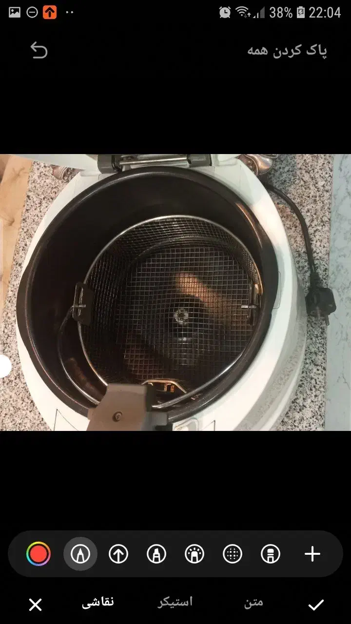 سرخکن دلونگی سالم|اجاق گاز و لوازم برقی پخت‌وپز|هشتگرد, فاز ۱ مهستان|دیوار