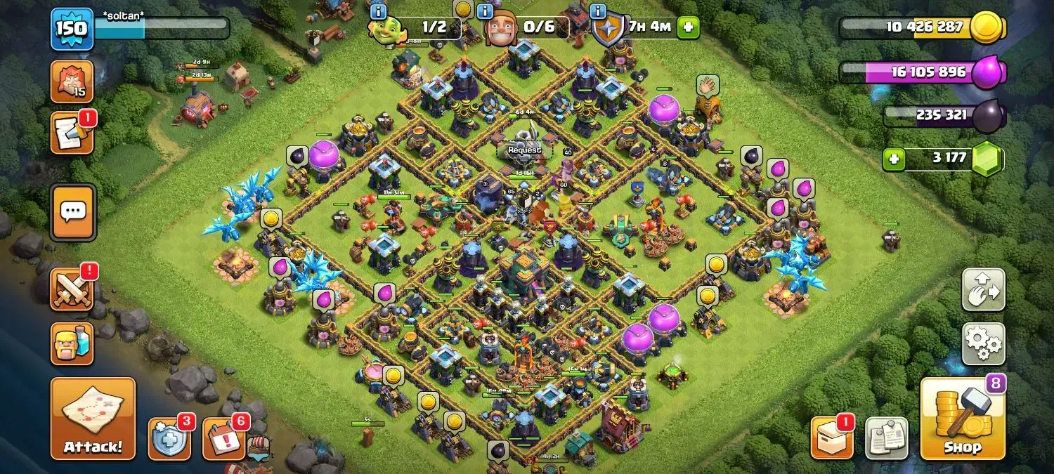 کلش آف کلنز|کنسول، بازی ویدئویی و آنلاین|قم, سید معصوم|دیوار