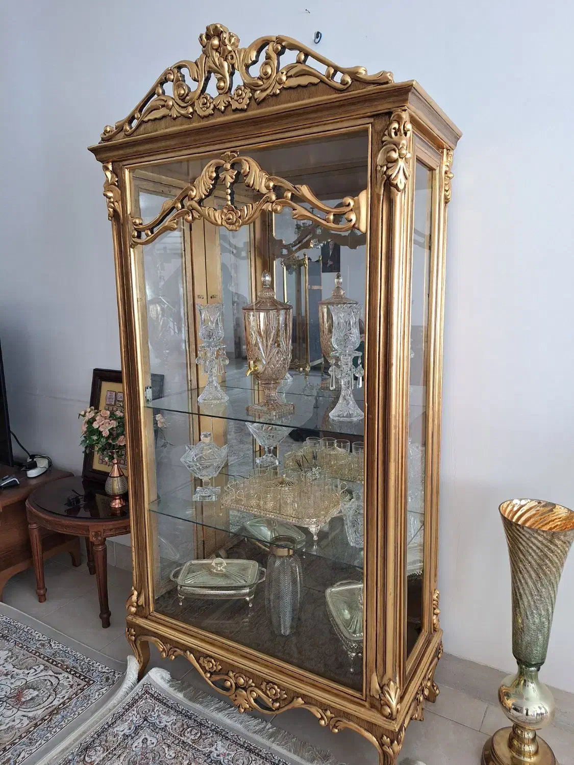 ویترین تزئیناتی|بوفه، ویترین، کنسول|زرقان, |دیوار