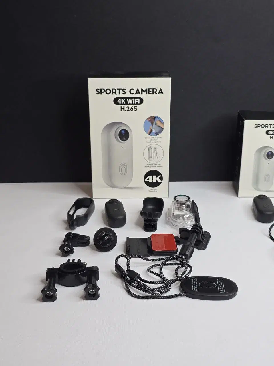 دوربین گردنی اکشن کیفیت 4K ضدآب تا 40 متر پک بزرگ|دوربین عکاسی و فیلمبرداری|شیراز, قصرالدشت|دیوار