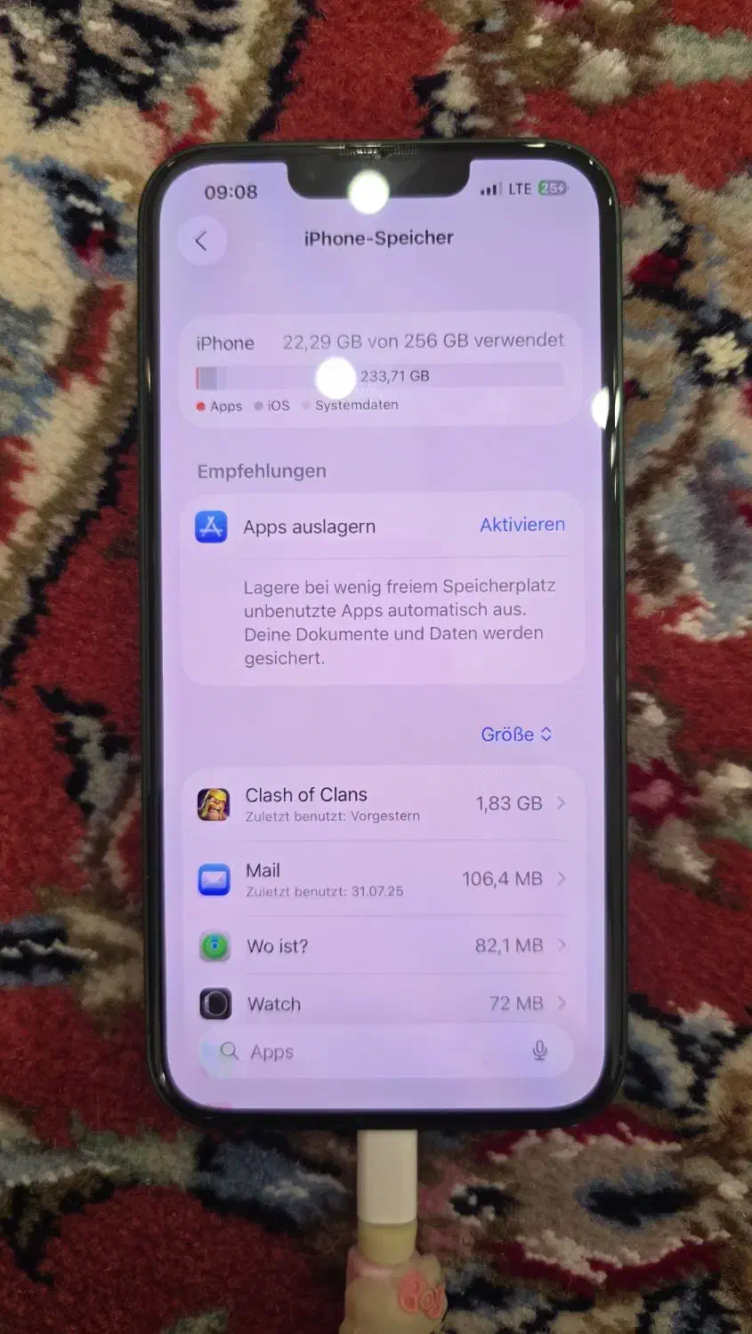 آیفون اپل ۱۳ نرمال ۲۵۶ zaa|موبایل|شیراز, شهرک مفتح|دیوار