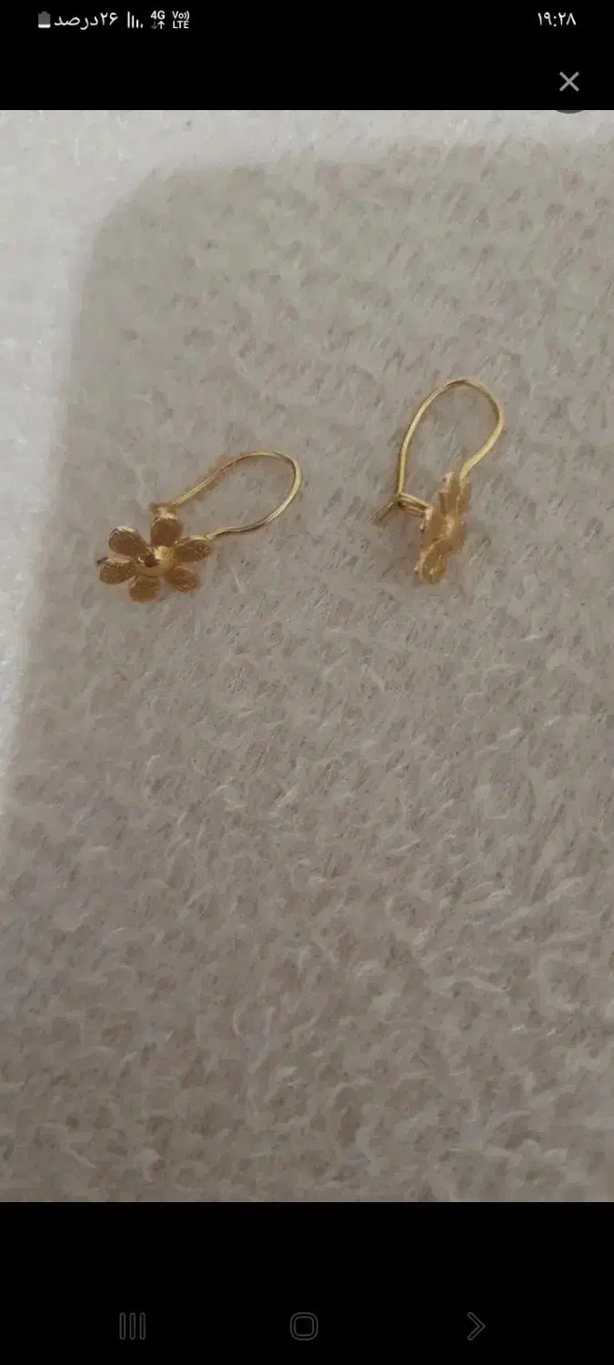 ی گوشواره حلقی  گم کردم 18 متری|اشیا|پیشوا, |دیوار