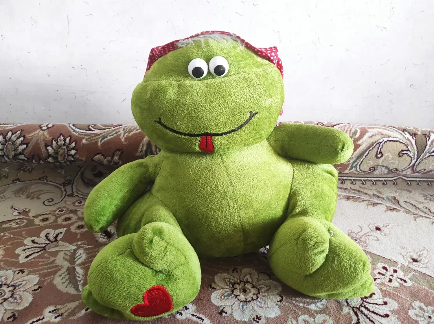 عروسک بزرگ غورباغه|اسباببازی بچه|دورود, |دیوار