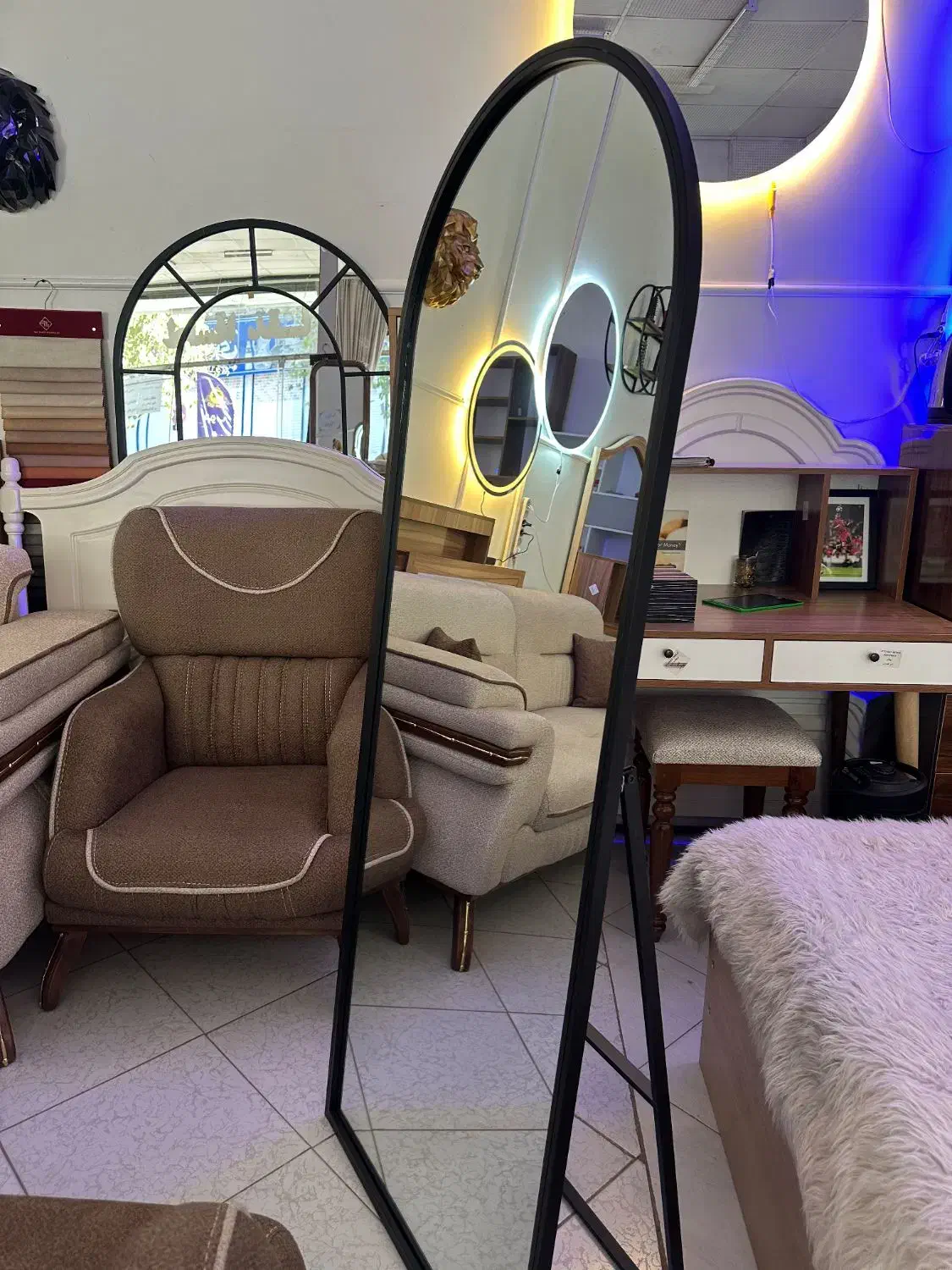 انواع آینه های قدی و ریلی|آینه|نیشابور, مدرس|دیوار