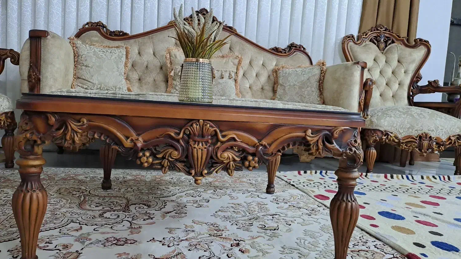 مبل ۷نفره درجه ۱|مبلمان خانگی و میز عسلی|دامغان, |دیوار