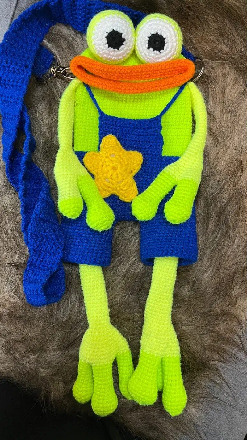 کیف مدل قورباغه بافتنی|کیف، کفش، کمربند|بابل, |دیوار