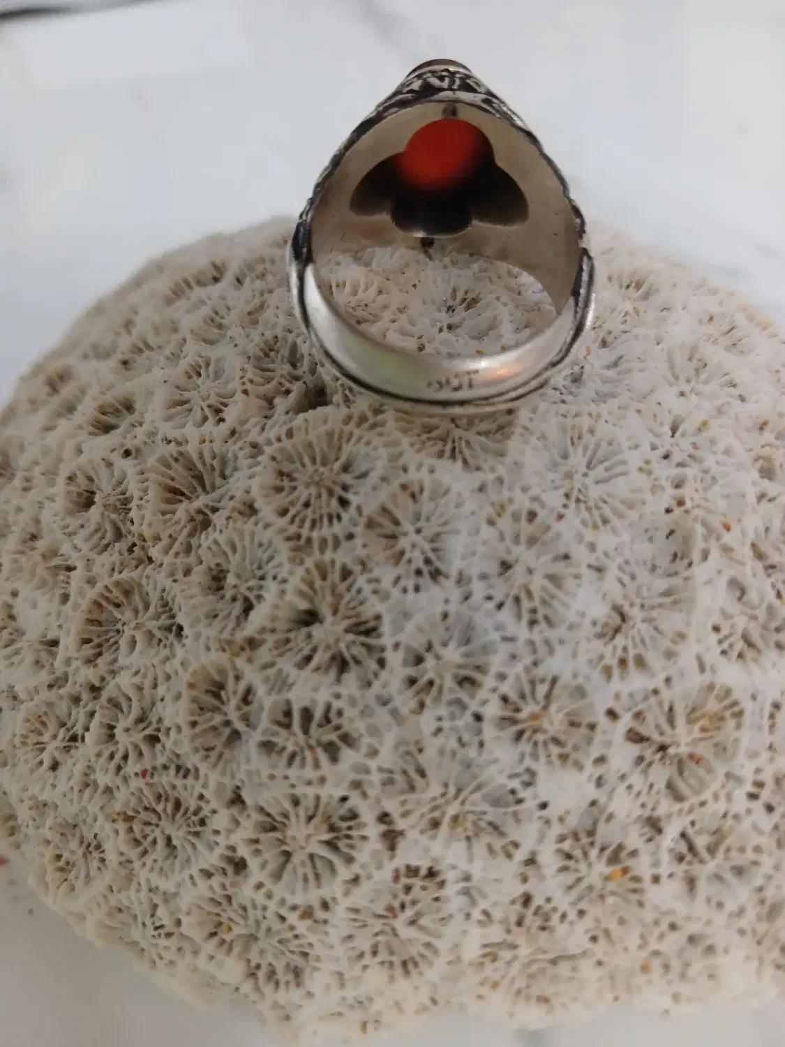 انگشتر نقره استاد آزاده|جواهرات|قشم, |دیوار