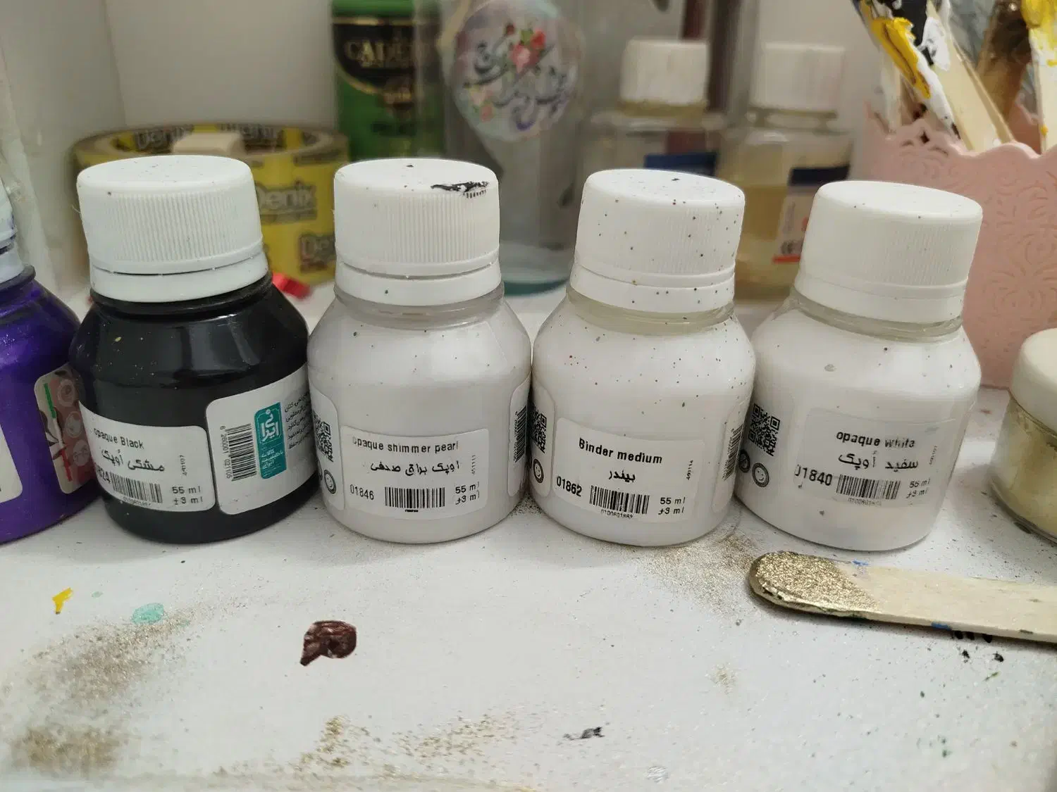 رنگ پارچه رنگ نقاشی سوداکو بیندر|لوازم التحریر|مشهد, نوید|دیوار