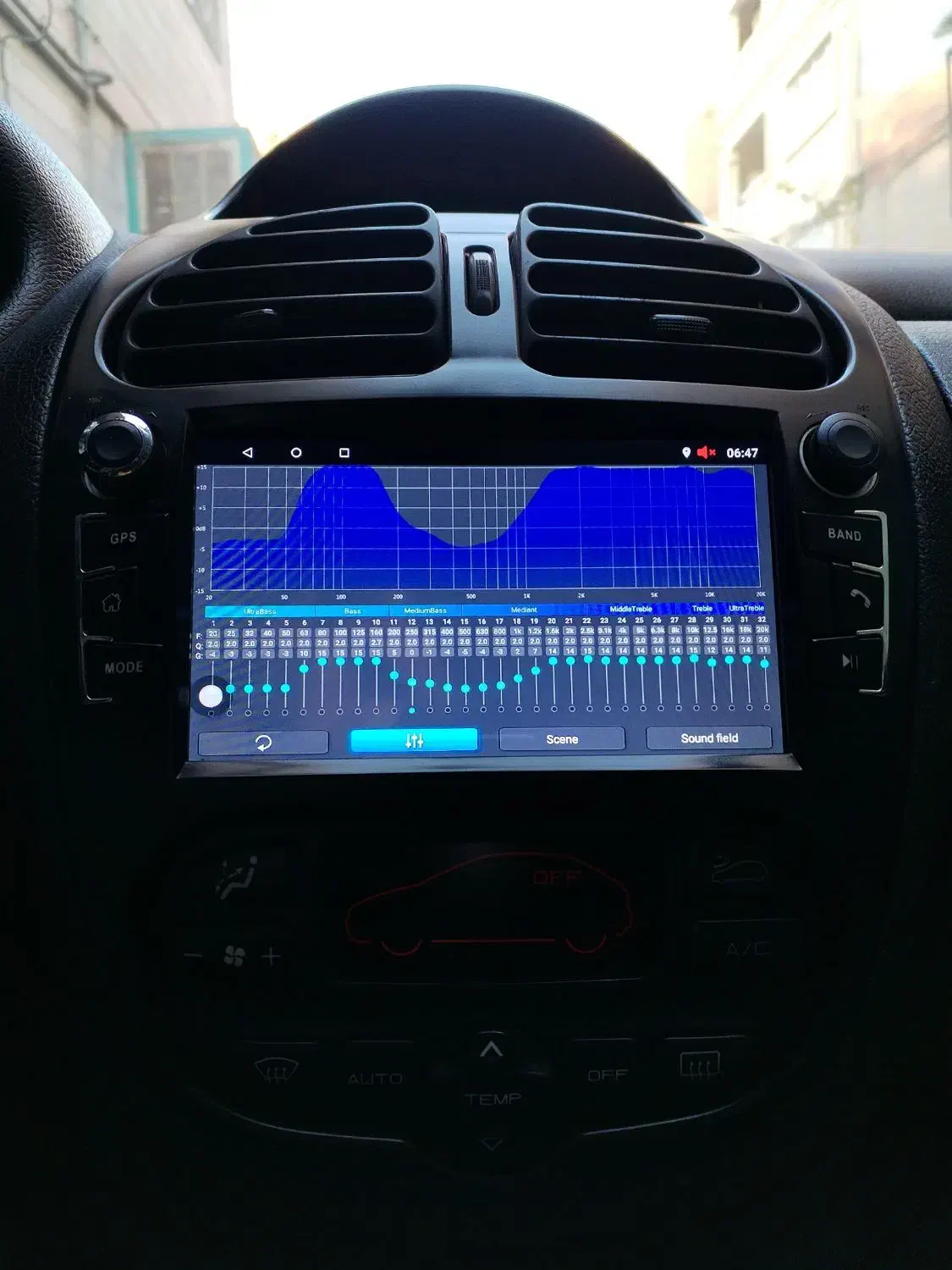 مانیتور و ظبط 206 فابریکی آخرین ورژن با قاب دور|قطعات یدکی و لوازم جانبی|فردیس, شهرک شهید حسینی|دیوار