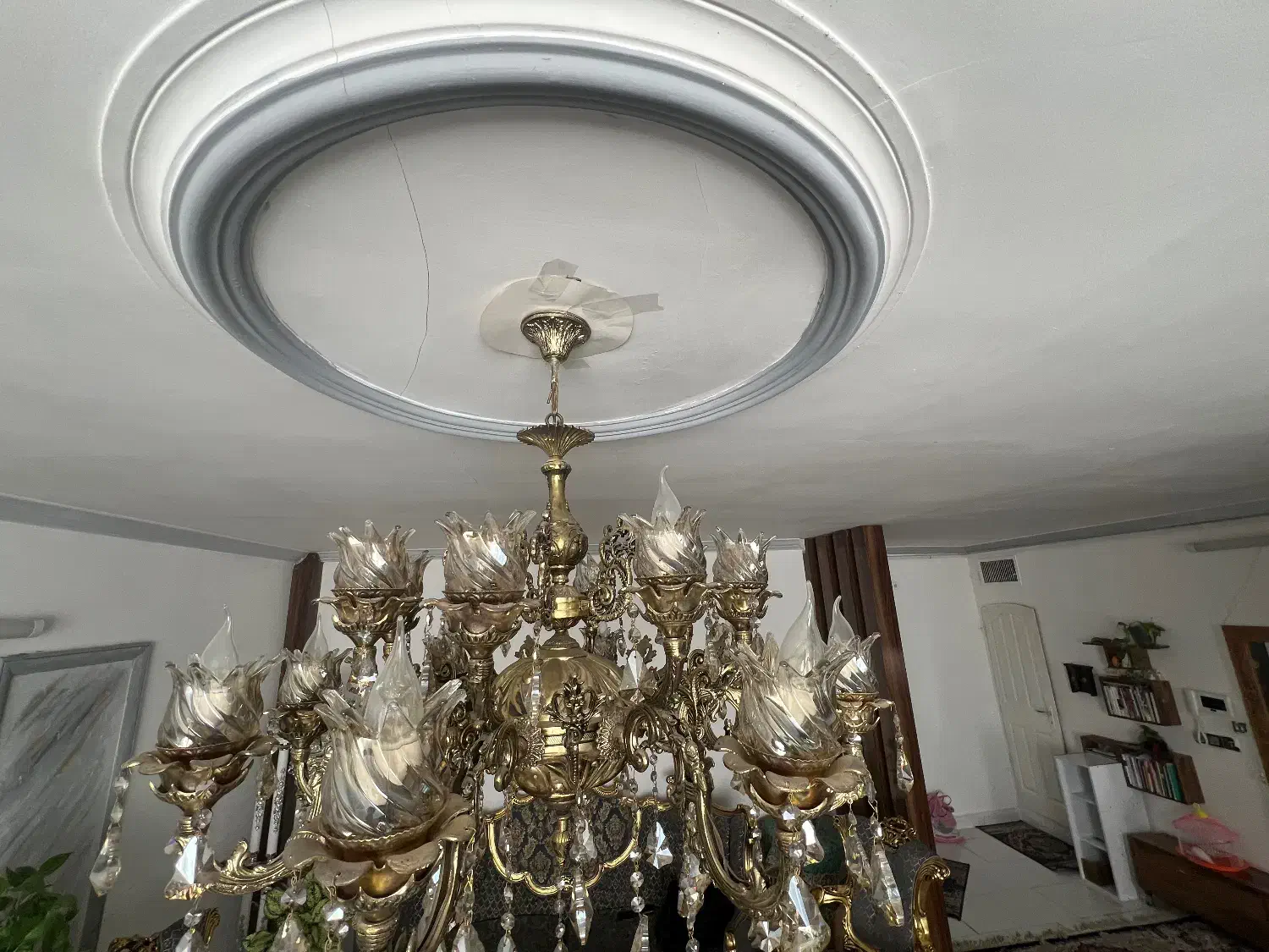 لوستر|لوستر و چراغ آویز|مشهد, شهرآرا|دیوار