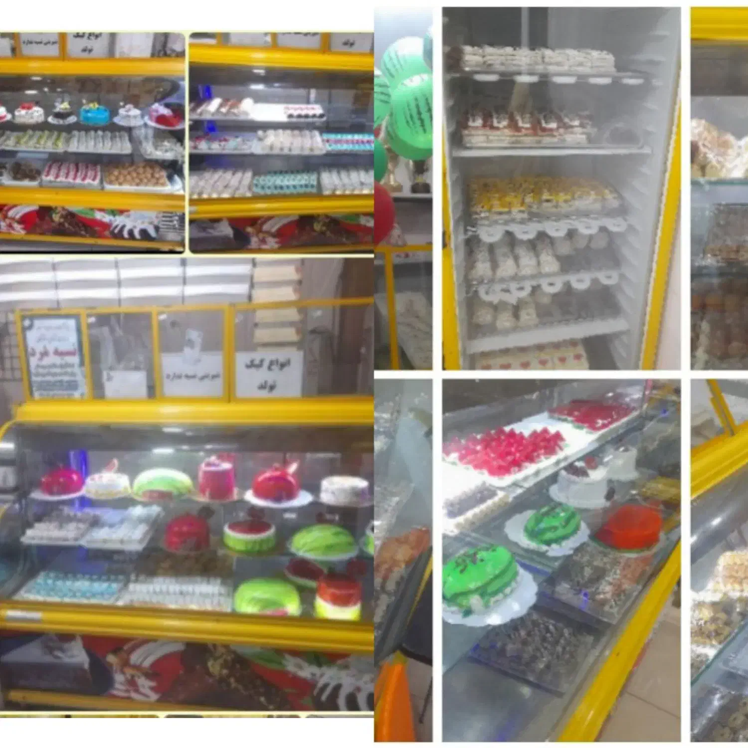 یخچال شیرینی فروشی|فروشگاه و مغازه|دهق, |دیوار