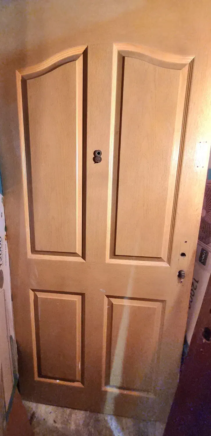 5 عدد درب اتاق همراه با قفل|مصالح و تجهیزات ساختمان|رشت, نیکمرام|دیوار